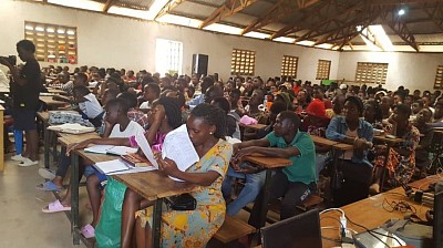 Youths sessions at the camp